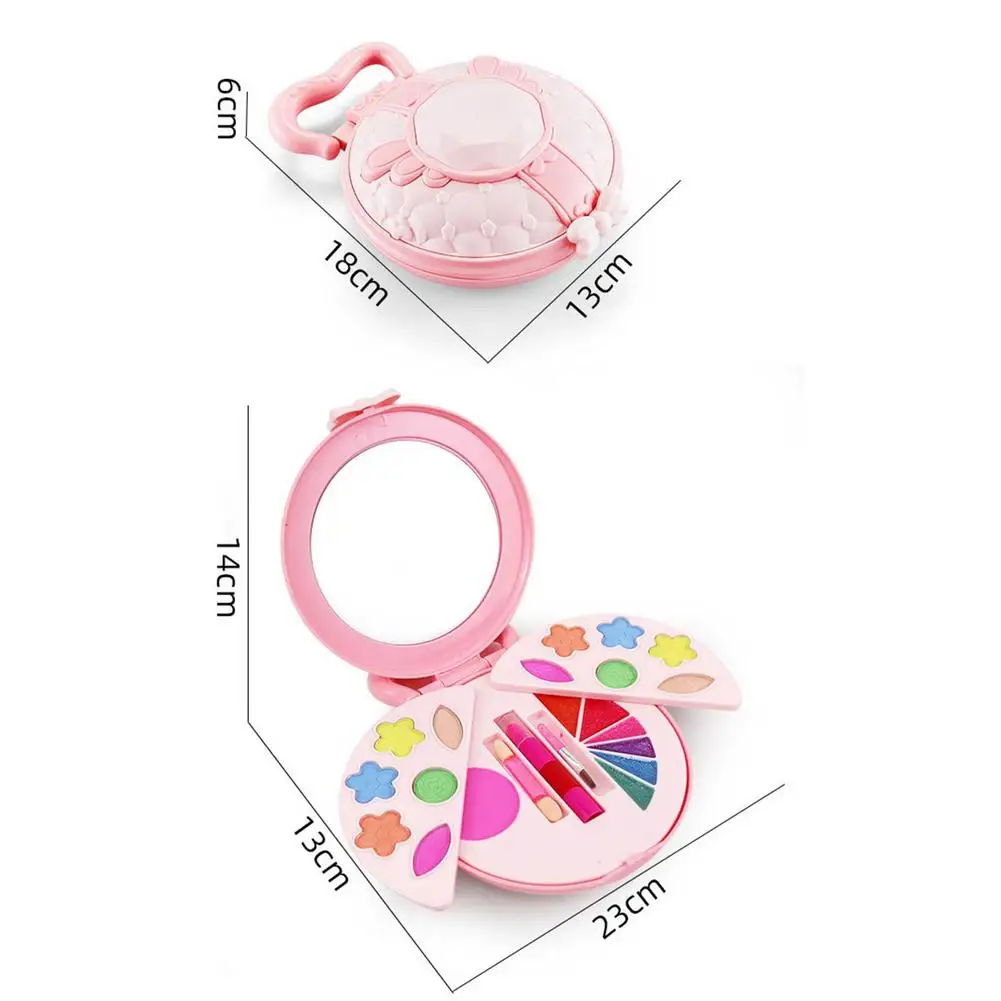 

Girl's Imitation Makeup Cosmetics Pretend Toy Pink Makeup Set Princess Beauty Play House Toy Kids Gifts