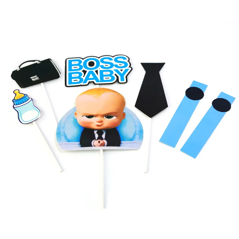 Boss baby тематическая вечеринка на день рождения украшения детская посуда тарелка и