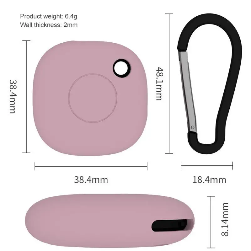 

Anti-lost Children Pet Locator Case Protective Cover For AirTags Tracker Keychain Supplie Protective TPU Case Tracker Soft Shell