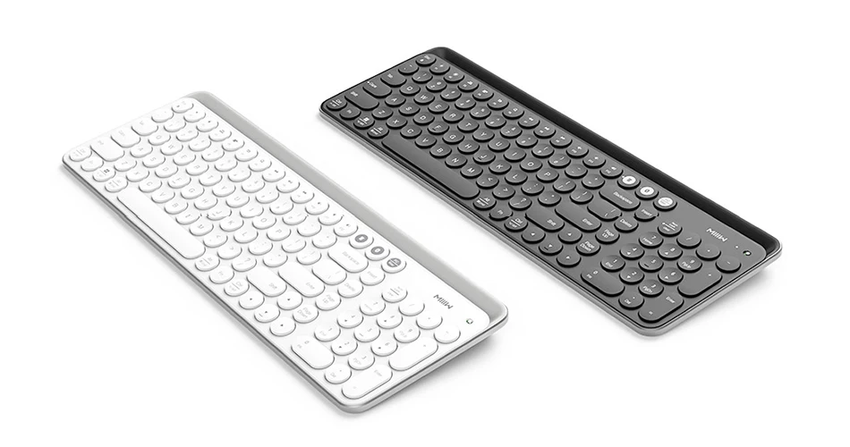 Беспроводная Bluetooth клавиатура Xiaomi Miiiw Двухрежимная игровая MWBK01 с 104 кнопками 2 4