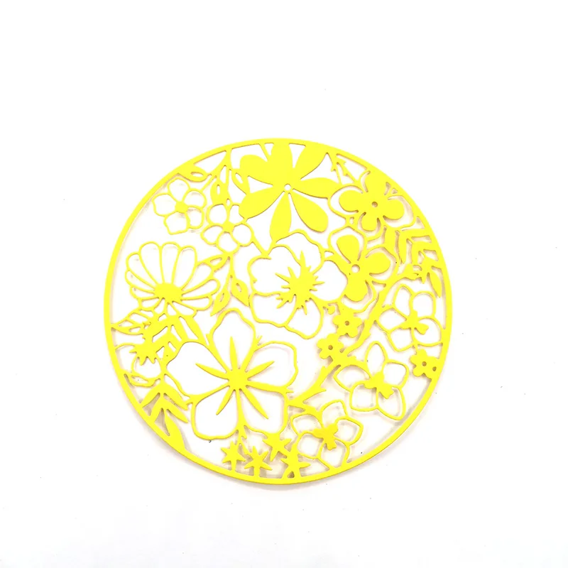 Julyarts круглые металлические пресс-формы Трафарет поздравительная открытка