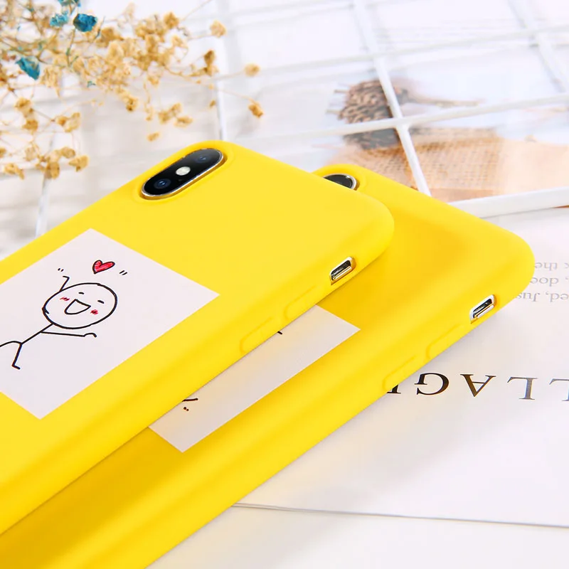 USLION футболка с забавным мультипликационным принтом любящее сердце чехол для iPhone