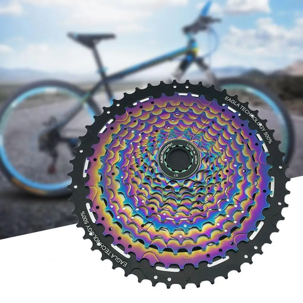 

12 Speed 11-50T MTB Mountain Bike Cassette Dazzling Freewheel Ultralight Wear-resistant Flywheel Ultralight Wear-resistant Flyw