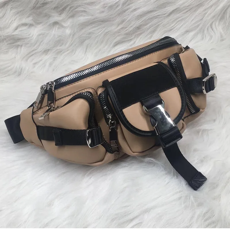 2020 Новый дизайнерский бренд нагрудные сумки для женщин клецки мотоциклетная