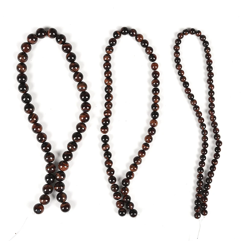 Натуральный красный тигровый глаз круглые бусины из агата для изготовления