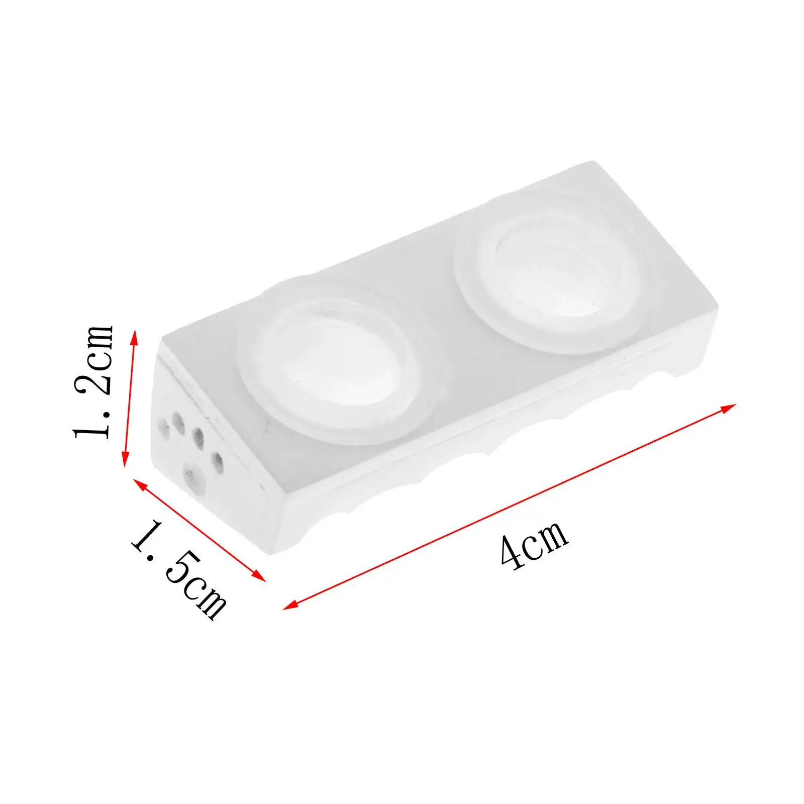 

1/12 Scale Dollhouse Miniature Mini Pet Dog Food Bowl Kitchen Garden Courtyard Decoration