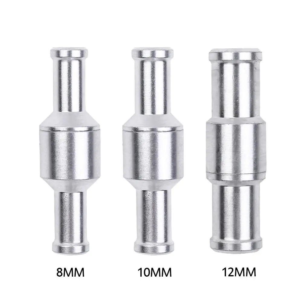 Алюминиевый обратный клапан 8 мм/10 мм/12 мм тормозной Сервоусилитель невозвратный Встроенный вакуумный шланг