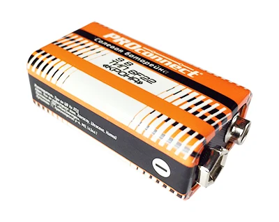 

Salt battery 9 V 6F22 Crown Zinc Carbon with long life, 1 piece Battery Packs Batteries Accessories Parts Consumer Electronics