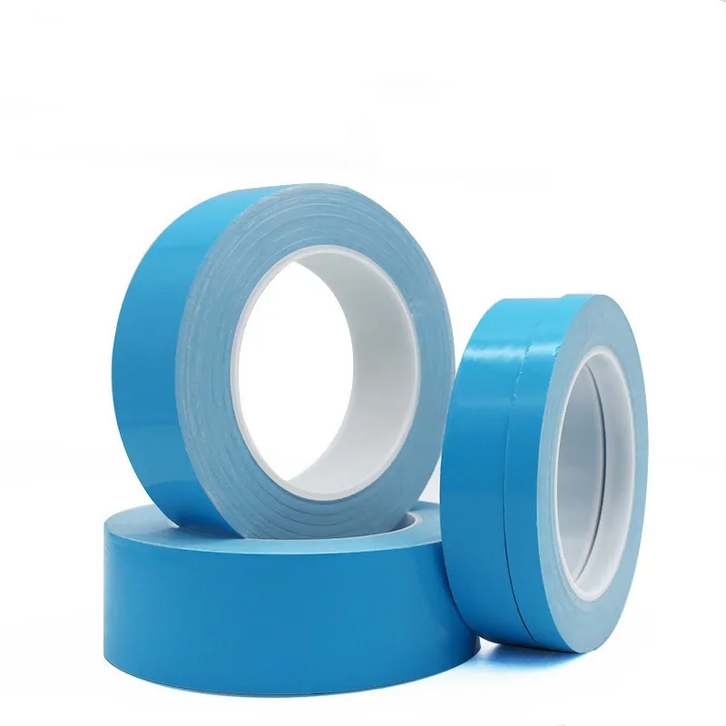 

1pcs heat dissipation blue film high temperature resistant insulation double-sided tape LED light strip panel strong adhesion