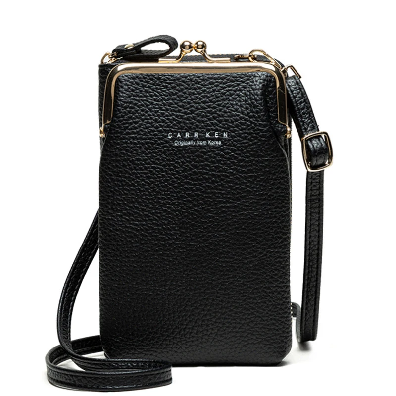 

Женская маленькая матовая кожаная сумка-мессенджер на плечо, клатч, дамская сумочка для телефона, модная маленькая сумка через плечо