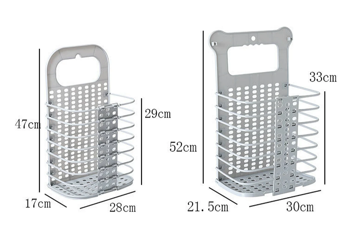 Складная корзина пластиковые корзины для хранения одежды настенная белья