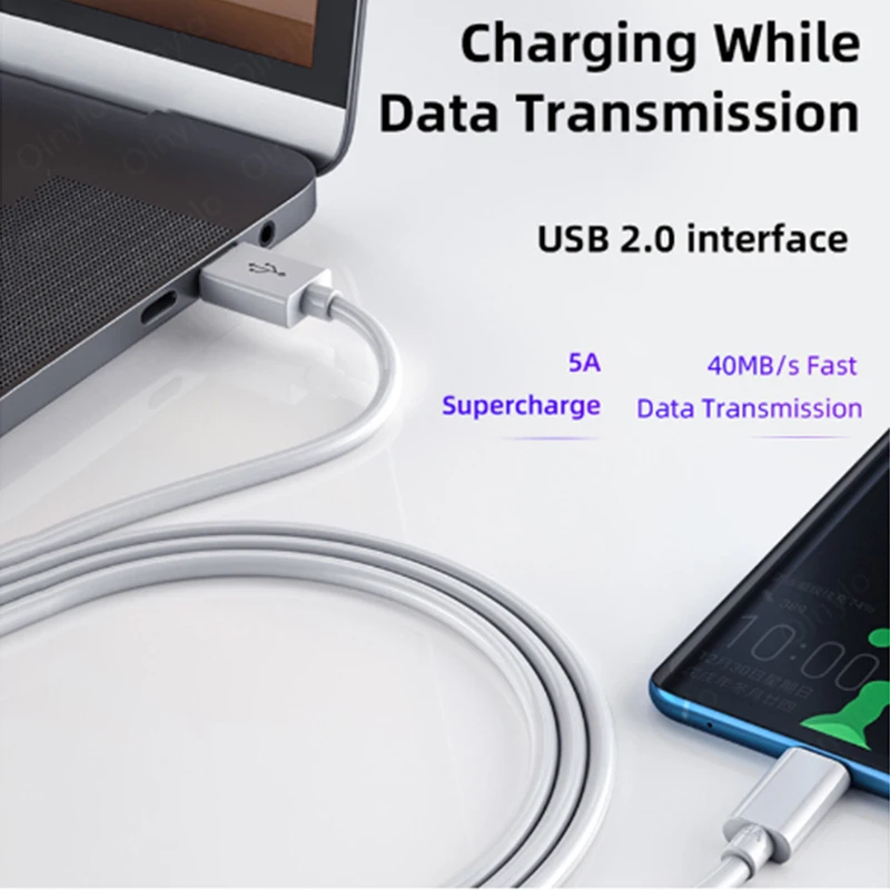 Oppselve 5A Spuer быстрое зарядное устройство USB Type C кабель для Huawei Mate 20 P30 P20 Pro Lite Samsung S10 S9