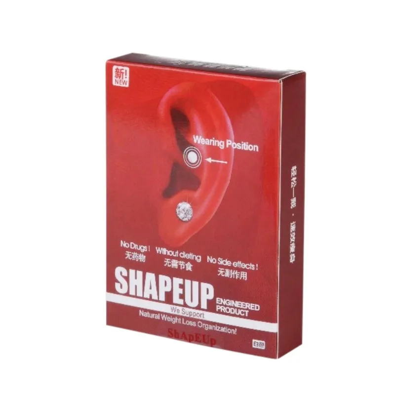 1 шт. серьги для похудения ювелирные изделия стимуляции акупунктуры продукты