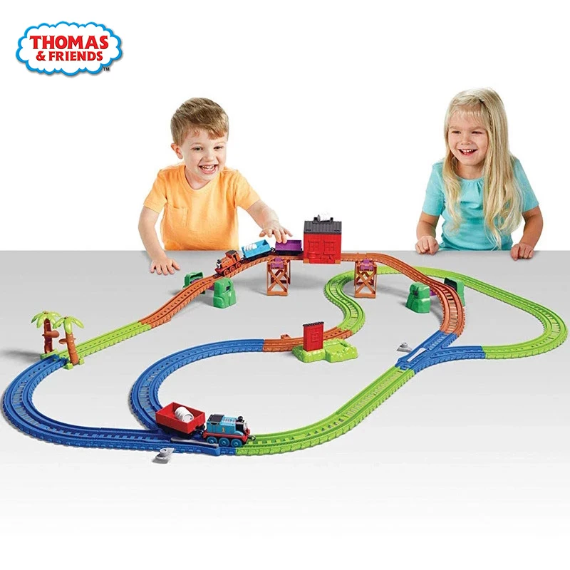 

Original Thomas and Friends Track Kids Toys for Boys Electric Train Track Toys for Children Educational Toys Jungle Transport