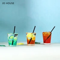 jo house mini fruit tea drink cup model 112 16 dollhouse minatures model dollhouse accessories