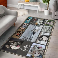 husky rug area funny dog collection carpet floor mat rug non slip mat dining room living room soft bedroom carpet 01