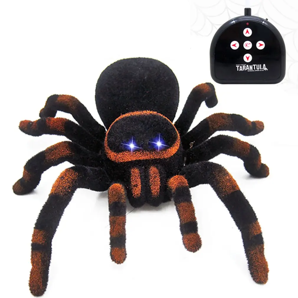 

Wall Climbing Spider Remote Control Toys Infrared RC Tarantula Kid Gift Toy Simulation Furry Electronic Spider Toy For Kids Boys