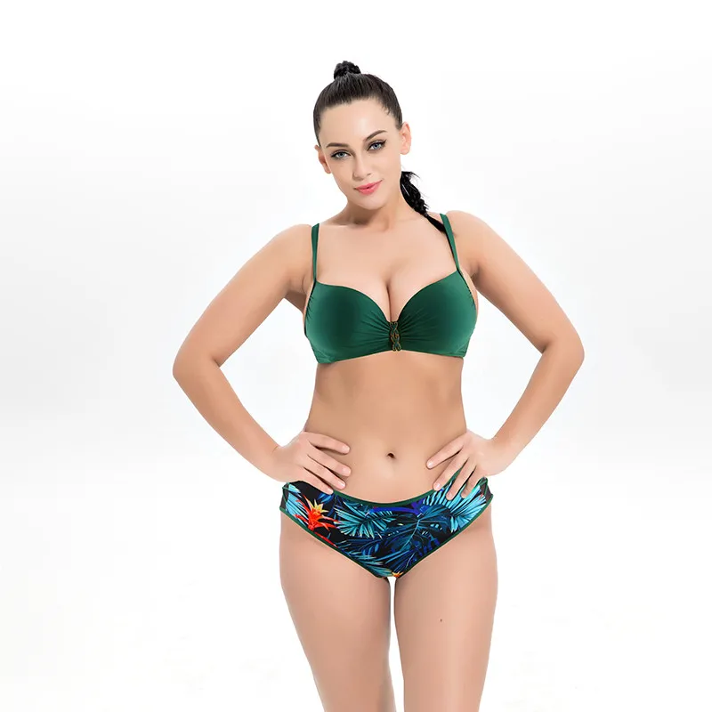 Женский раздельный купальник с принтом размеры до 8XL|Комбинезоны| |