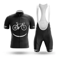 2022 new summer black men cycling jersey set maillot ropa ciclismo cycling bicycle clothing mtb bike clothes uniform cycling set