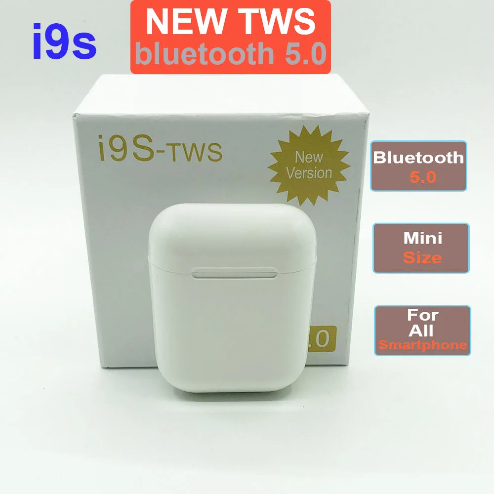 I18 inpods 12 i14 TWS Беспроводные Мини Bluetooth наушники i12 i9s tws стерео гарнитуры наушники для IOS Andorid смартфона