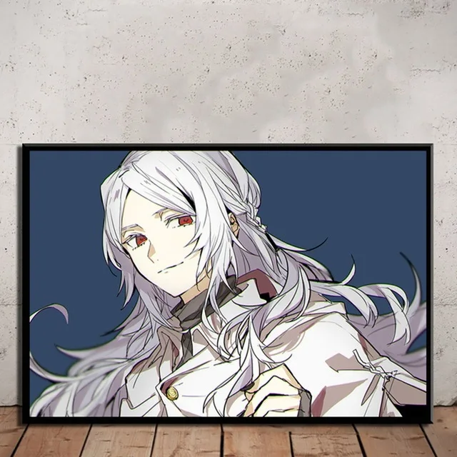 

Anime Canvas Painting Bungou Stray Dogs Pictures Wall Artwork HD Prints Nordic Style Modular Poster Living Room Home Decor Frame