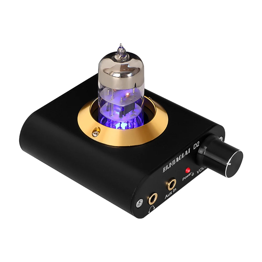 PJ.MIAOLAI D2 MINI Bile 6N3 ламповый усилитель для наушников NE5532P AMP