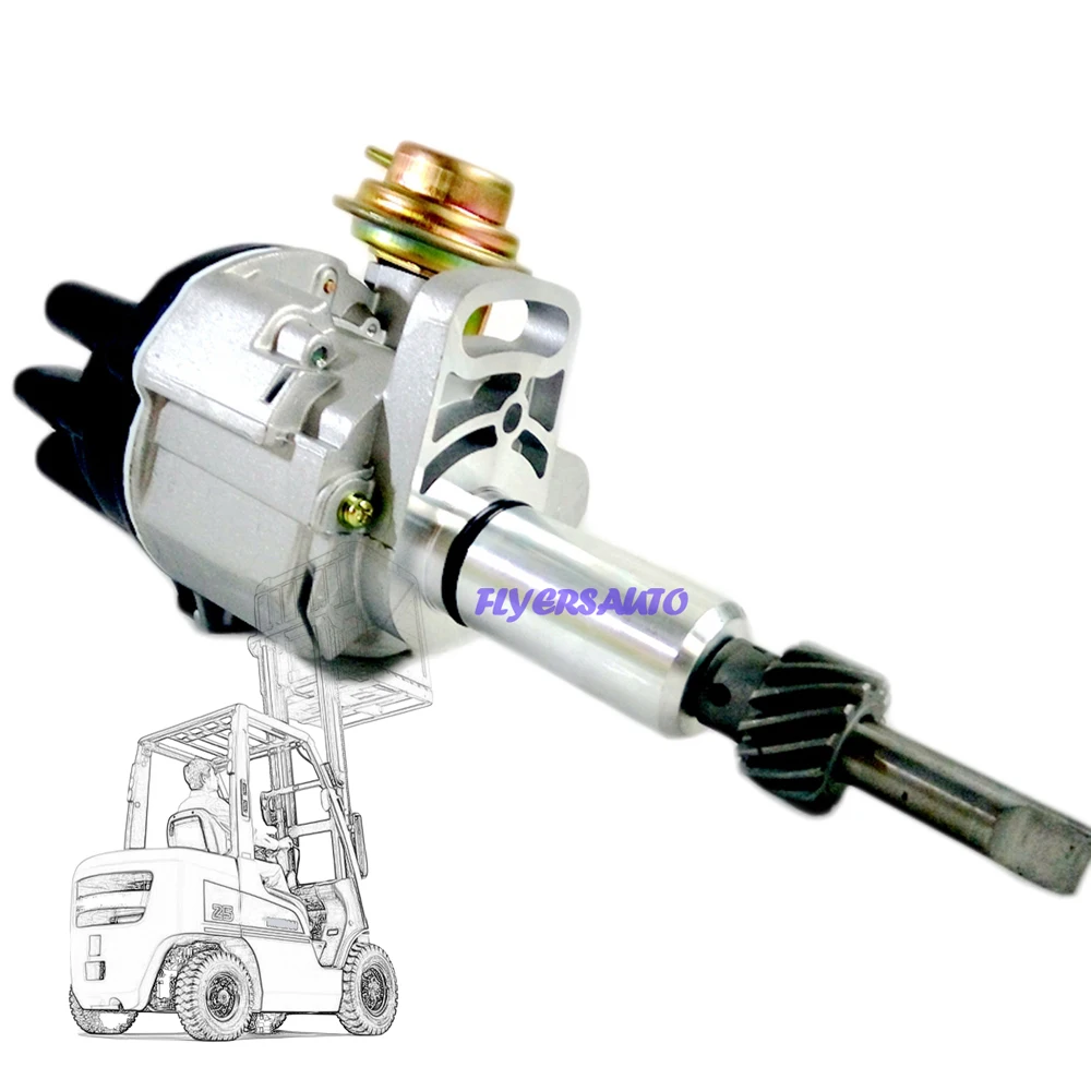 

new ignition distributor 22100-FU410 22100-FU510 for nisson k21 k25 h25 h20-2 flyersauto Electronic parts forklift engine