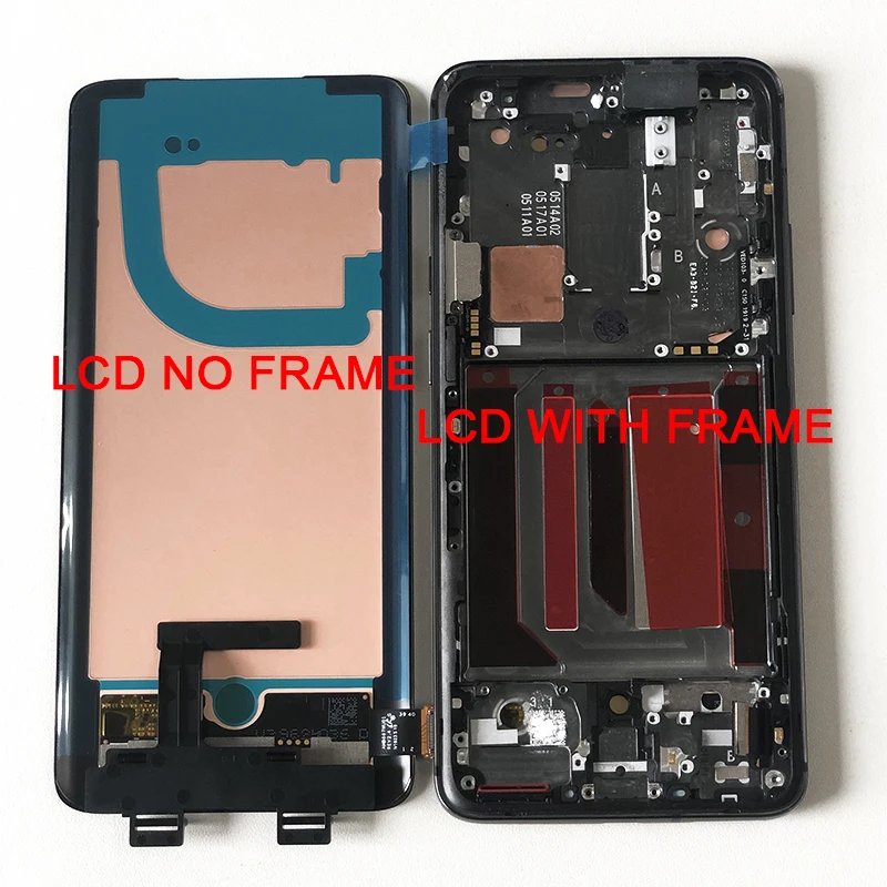 Axisinternational для 6,6" OnePlus 7 Pro OnePlus 7T Pro Oneplus 7Pro AMOLED ЖК-дисплей+ сенсорная панель дигитайзер