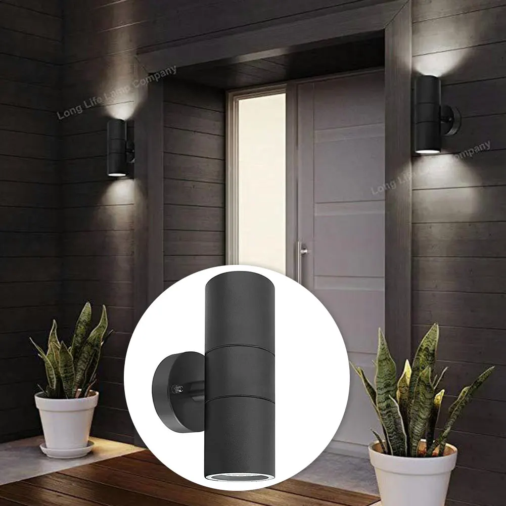 

TV Background Living Room Hotel Balcony Metal Backyard Indoor Outdoor Up Down Lighting Garden LED Lamp Porch Home Wall Light