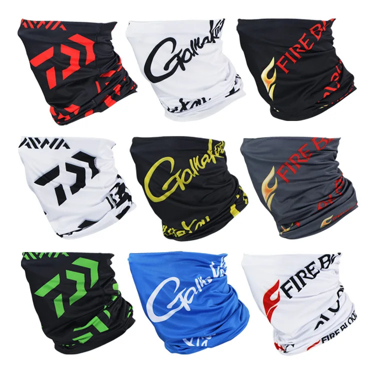 Ветрозащитный шарф Daiwa для рыбалки шейный воротник защита от УФ лучей бесшовная