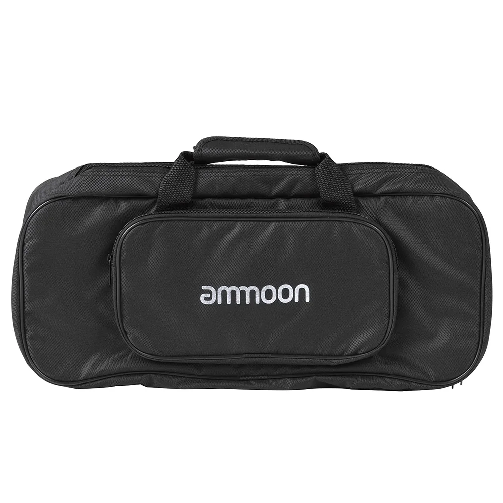 Ammoon DB-2 портативная гитарная Педальная доска из алюминиевого сплава с сумкой для переноски ленты ремни гитарные аксессуары гитарная педаль сумка
