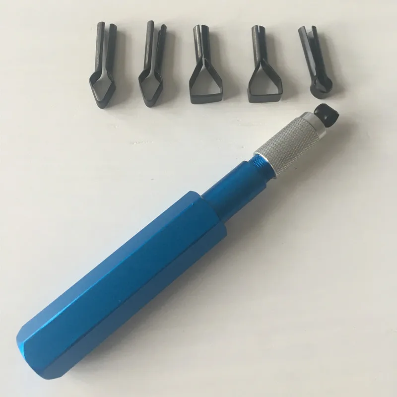 Нож для пола из ПВХ Инь-Ян угловая сварочная линия нож выравнивания