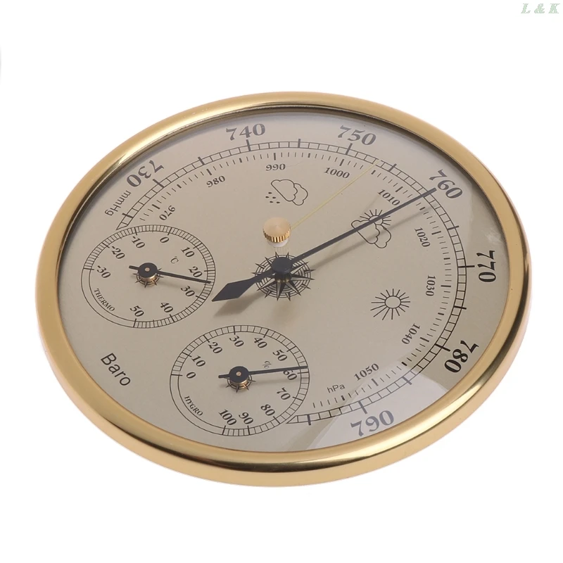 Настенный домашний барометр термометр гигрометр метеостанция подвесной датчик