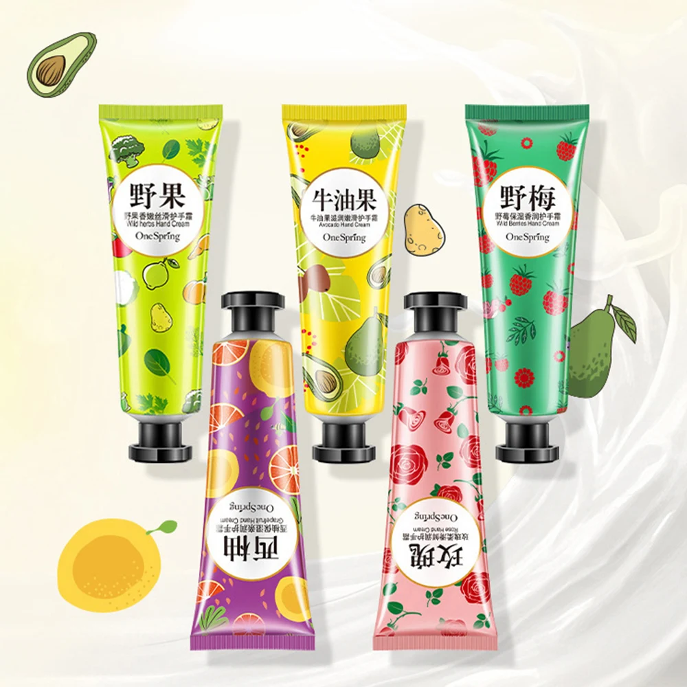 5 шт./компл. увлажняющий крем для рук зимнего ухода за кожей отбеливающий