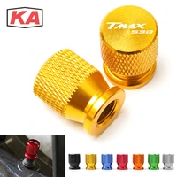 for yahama tmax tmax530 530 universal motorcycle cnc accessories aluminum vehicle wheel tire valve stem caps covers with logo