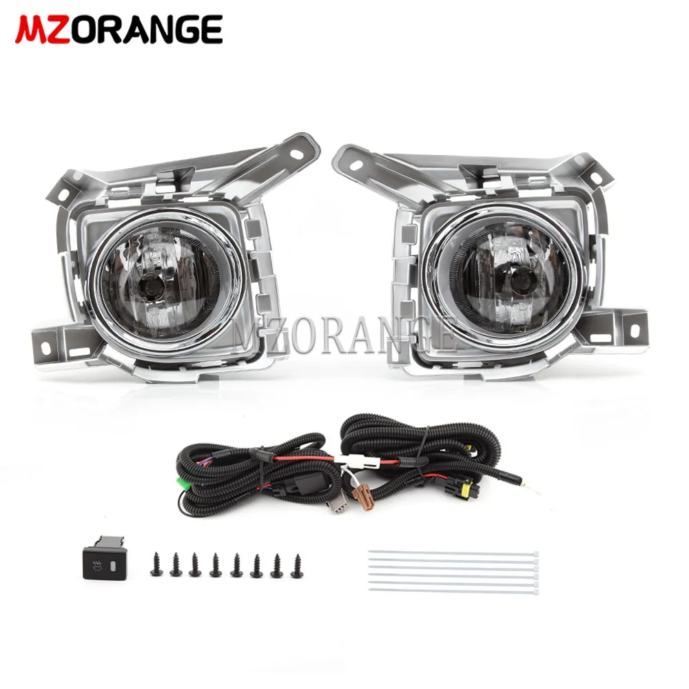 

2 шт. для Toyota Land Cruiser FJ200 LC200 2012 2013 2014 2015 туман светильник передние противотуманные лампы фары с проводкой головной светильник s комплект