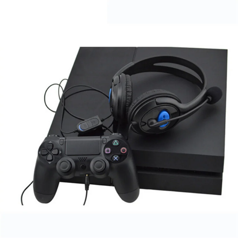 

PS4 Gamer Headphone With Microphone 3.5mm Jack Gaming Headset Stereo Bass For XBOX one PC Tablet headphone