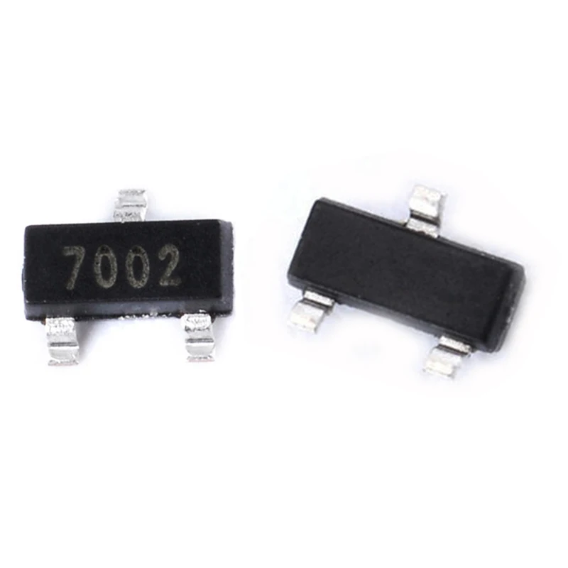 100 шт. 2N7002LT1G SOT23 2N7002 SOT-23 SMD 702 MMBT7002 MMBT7002LT1G 60 в 115 мА N-Channel новый оригинальный |
