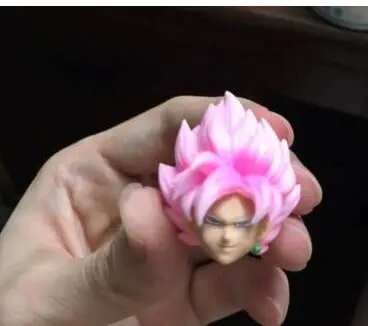 Джейсон ко розовая роза волос и головы костюм для 1/12 Гоку черный Zamasu аксессуары