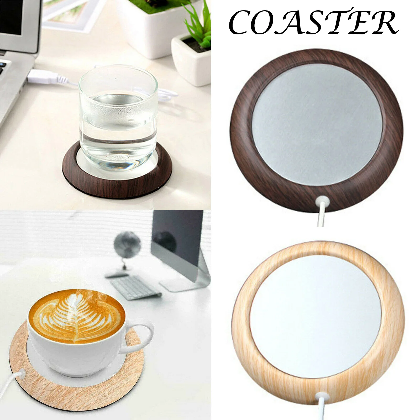 

5V USB Heat Heater Pad for Tea Coffee Mug Warmer Cup Mat Home Office Supplies TRYC889