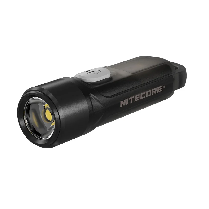 NITECORE TIKI LE мини фонарик P8 CRI белый + Ультрафиолетовый светодиодный брелок с USB