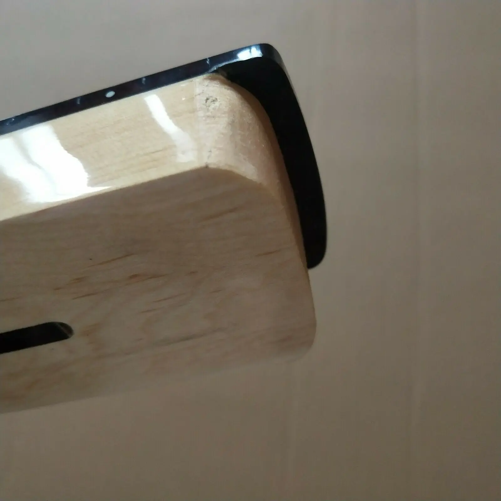 Новая сменная гитарная шейка с зубчатым наконечником 22 лада Древесина клена |