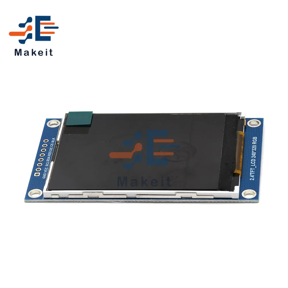 2 4 дюймовый полноцветный экран TFT ЖК дисплей без сенсорной панели 8 бит 240X320 ILI9341