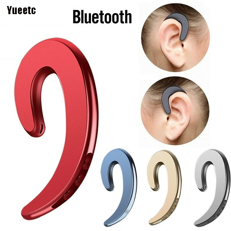 Наушники с костной проводимостью спортивные беспроводные Bluetooth гарнитура Hands Free