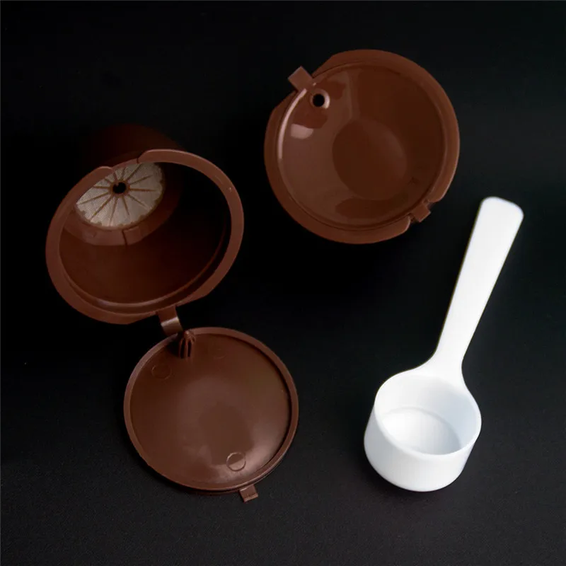 2 шт. многоразовые Кофе капсулы ложка комплект многоразового для Nescafe моделей Pod