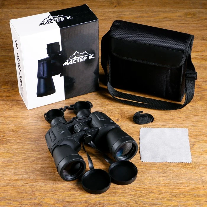Бинокль 7х50 Мастер К. черный 4387645 | Инструменты