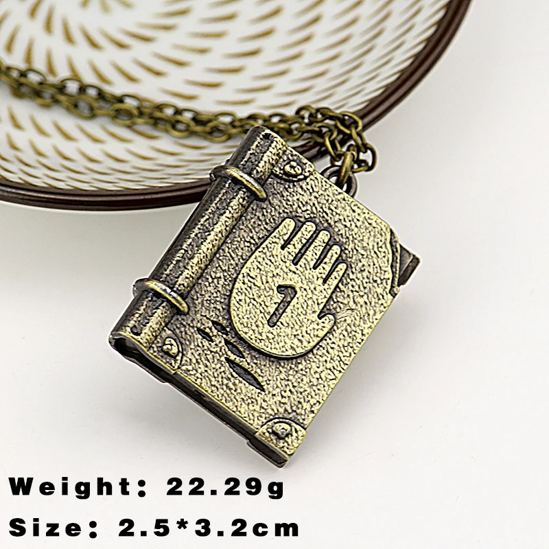 Аниме ювелирные изделия Билл цитер ожерелье кулон Косплей Костюм Пирамида