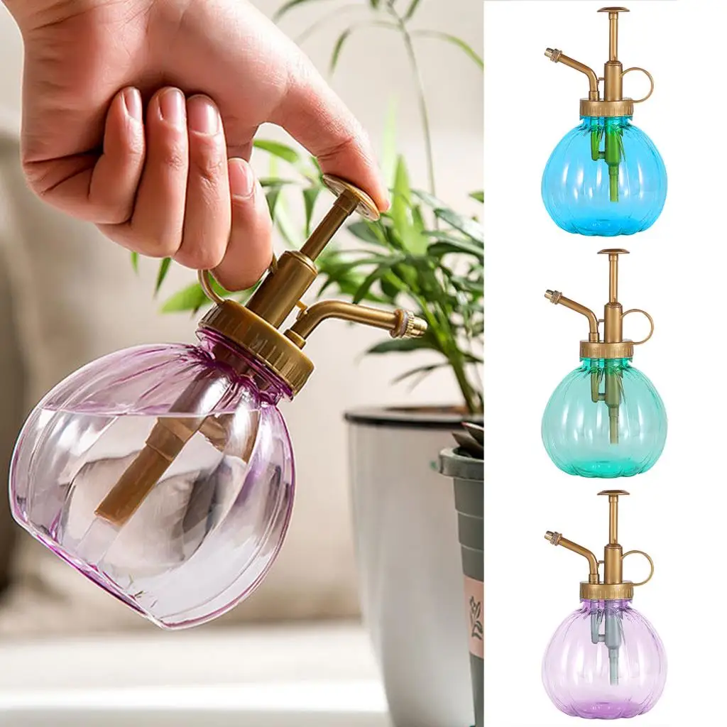 

1pc Plant Flower Glass Garden Watering Pot Mister 350ml Water Cans Sprayer Bottle Spray Irrigation Supplies Hairdressing Tool