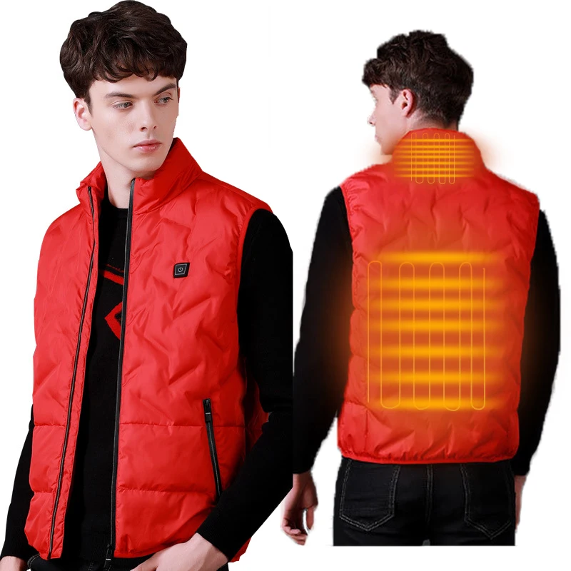 Уличный жилет ZYNNEVA с электрическим подогревом для мужчин и женщин умная