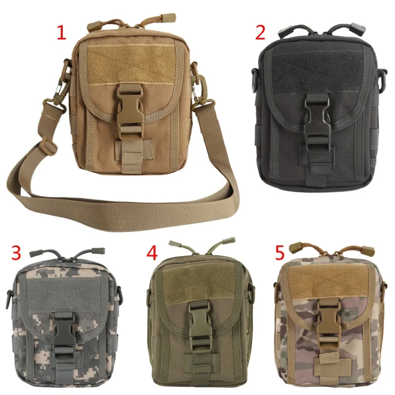 

Waterproof Tactical Molle 600D Nylon Bag Waist Pack Hiking Fishing Hunting Military Sports Waist Bag Camping Messenger Bag 2019